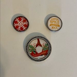 3 pc Magnabilities magnetic holiday insert set